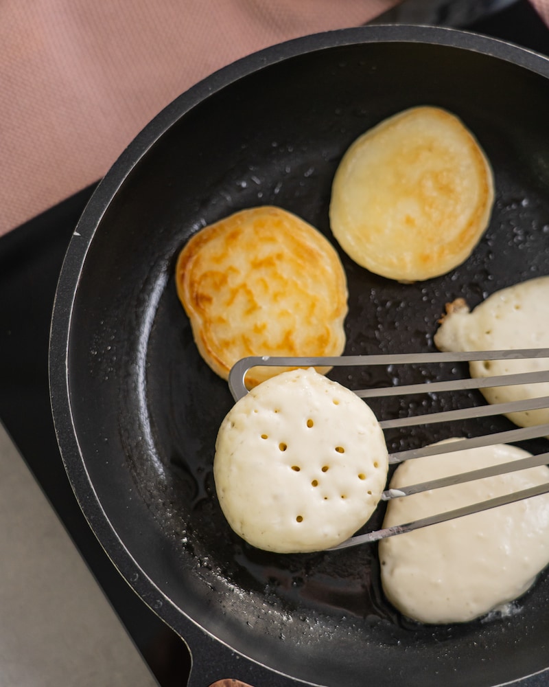 Pancakes mit Schokosauce