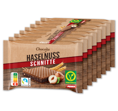CHOCO’LA Haselnussschnitte 1.19²