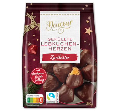 DOUCEUR Gefüllte Lebkuchenherzen*