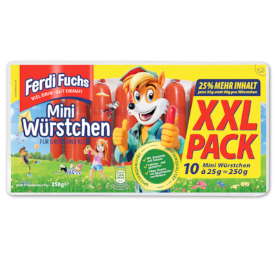 FERDI FUCHS XXL Mini Würstchen 2.19