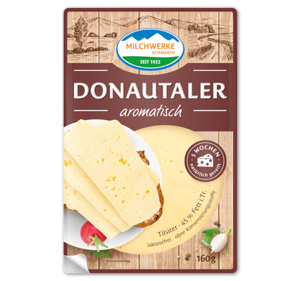 WEIDEGLÜCK Donautaler Käsescheiben 1.49