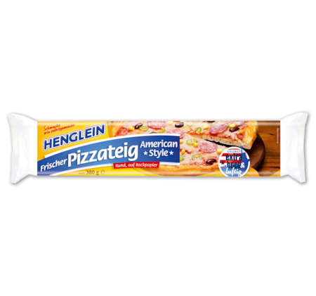 HENGLEIN Frischer Pizzateig »American Style«*
