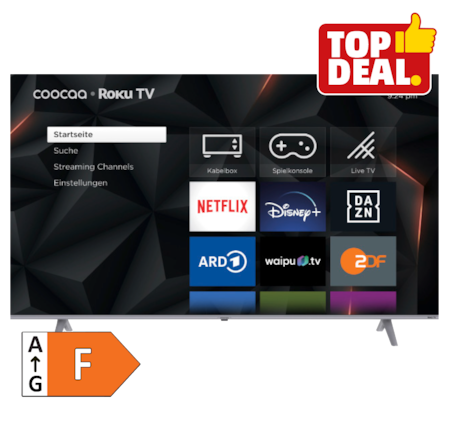 COOCAO ROKU TV 109-cm-43”-LED-Smart-TV*