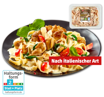 Hähnchen-Geschnetzeltes „Chicken Alfredo“*