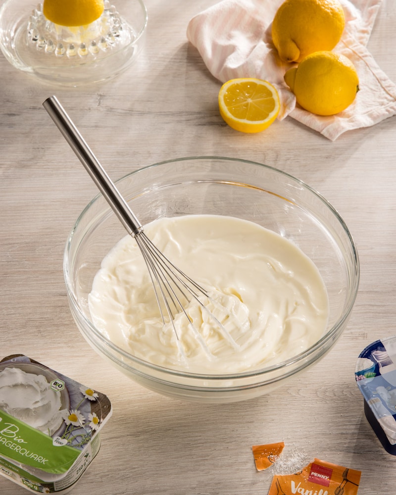 Dieses Bild zeigt die Käsekuchen-creme.