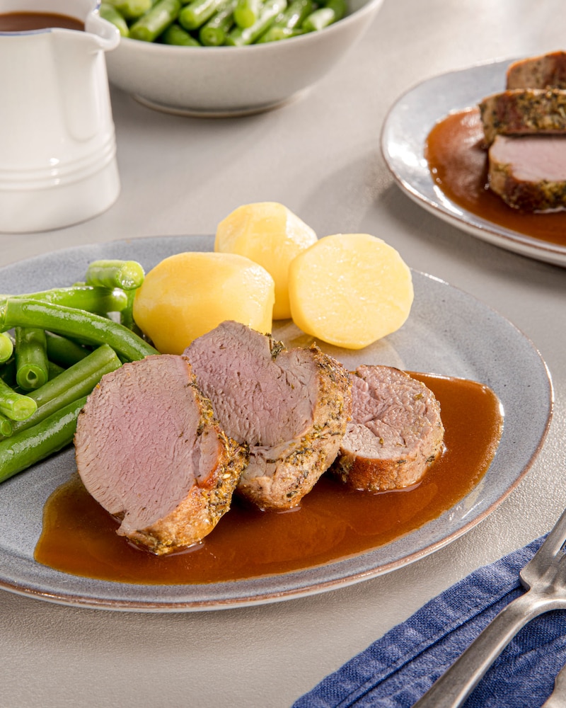 Dieses Bild zeigt das angerichtete Filet.
