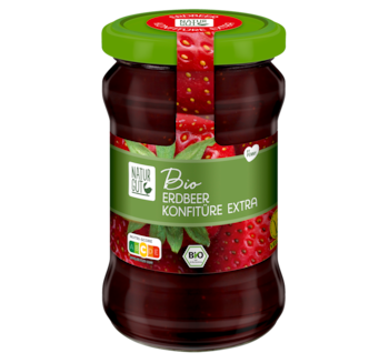 NATURGUT Bio Erdbeer Konfitüre Extra