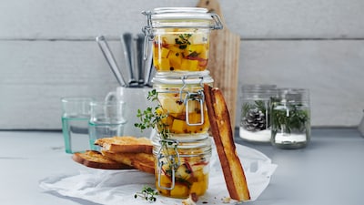 Eingelegter Käse