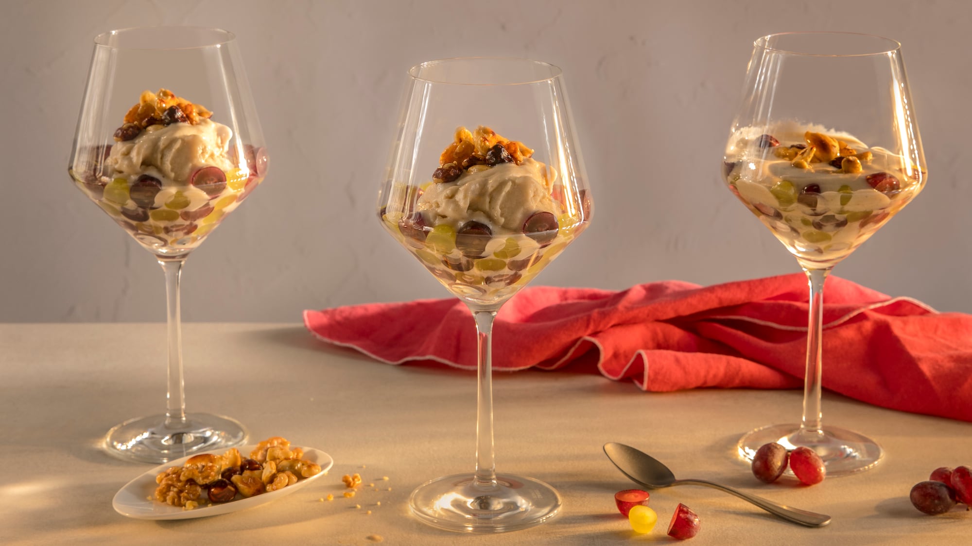 Nicecream in Weinglas