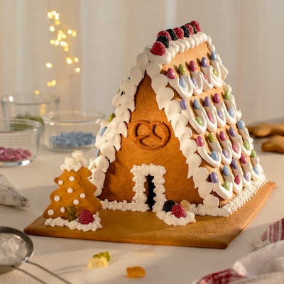 Dieses Bild zeigt unser Lebkuchenhaus.