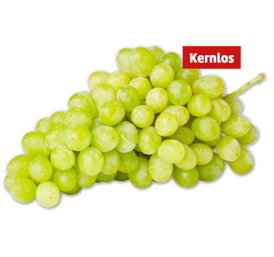 Helle, kernlose Tafeltrauben*