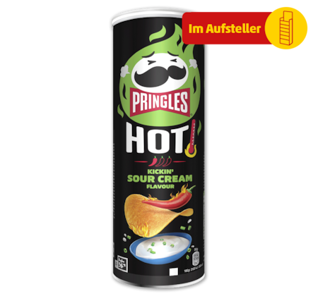 PRINGLES Hot kickin’ sour cream 1.49