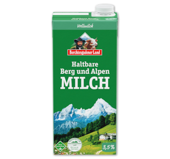 BERCHTESGADENER LAND Haltbare Bergbauern Milch*