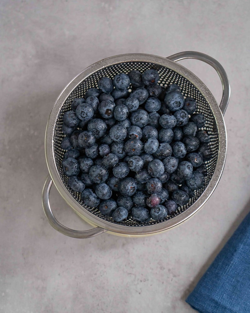 Dieses Bild zeigt, die Heidelbeeren.