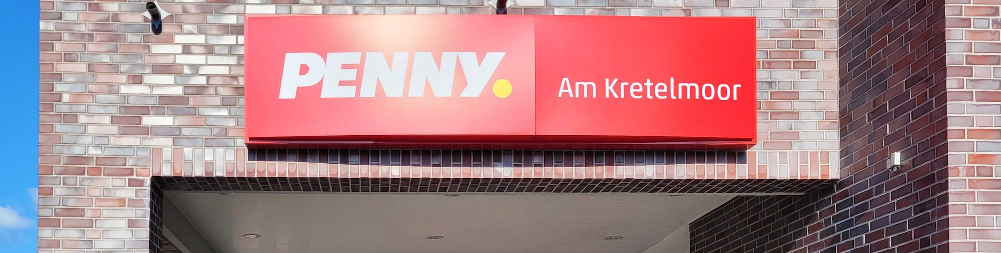 sie sehen den Eingang vom Penny Markt in Kaltenkirchen Am Kretelmoor 42