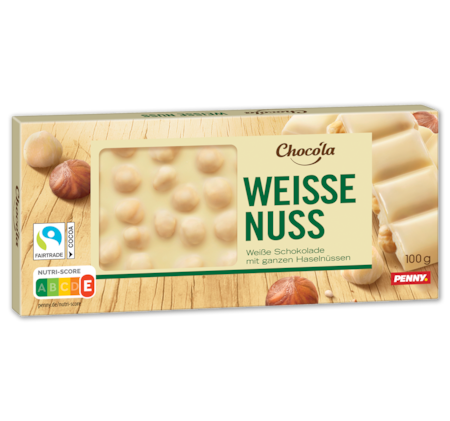 CHOCO'LA Ganze Nuss Schokolade  1.19
