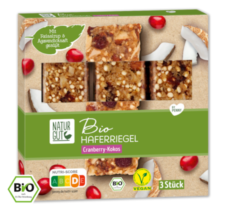 NATURGUT Bio Haferriegel 1.39