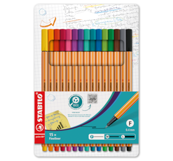 STABILO Fineliner POINT 88 15er Etui®*