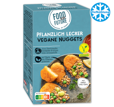 FOOD FOR FUTURE Reis Nuggets vegan