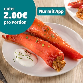 Dolma – gefüllte Spitzpaprika mit Reis 
