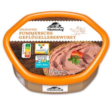 MÜHLENHOF Delikatess Pommersche Leberwurst 1.11