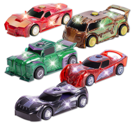 MARVEL Superhelden-Spielzeugauto LIGHT HERO*