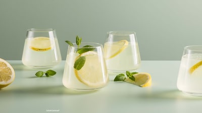 Zitronenlimonade selber machen 