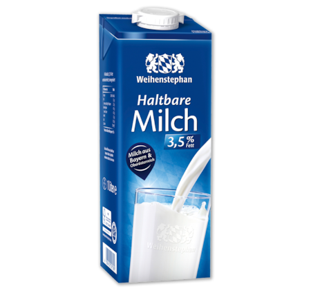 WEIHENSTEPHAN Haltbare Milch
