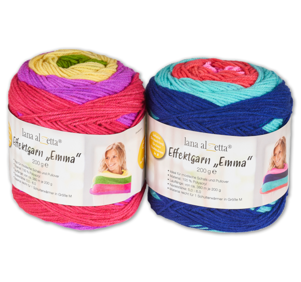 LANA ALZETTA Effektgarn EMMA 4.99