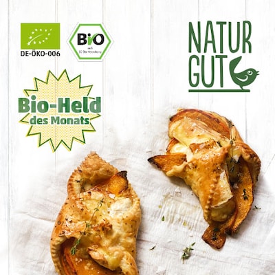 Kürbis im Blätterteig