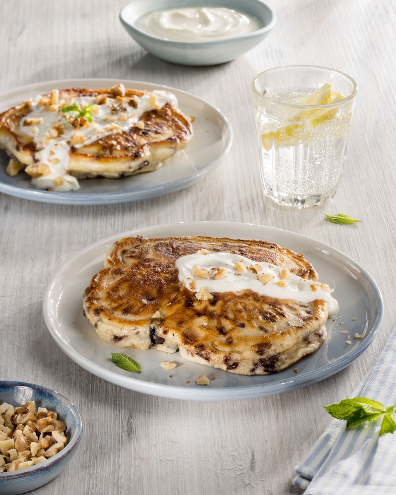 Dieses Bild zeigt den fertigen Pancake. 