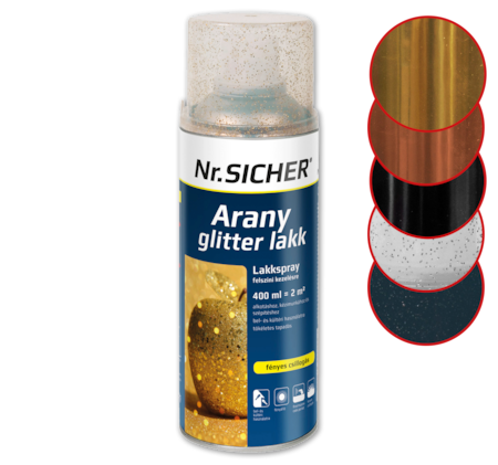 Glitter- oder Effektsprühlack*