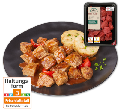 MÜHLENHOF Frisches Rinder-Gulasch 6.49