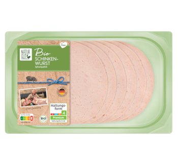 NATURGUT Bio Schinkenwurst