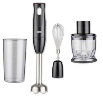 BRAUN Stabmixer-Set MQ10.202.BK*