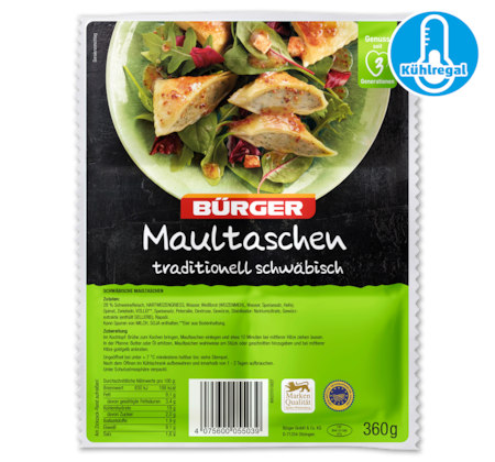 BÜRGER Maultaschen