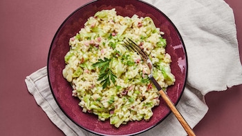 Spitzkohl Risotto 