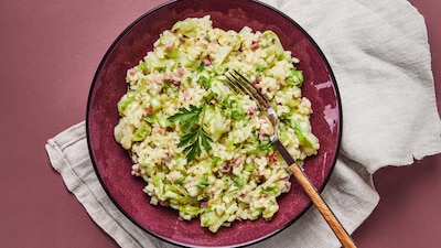 Spitzkohl Risotto 