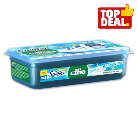 SWIFFER Feuchte Bodenwischtücher  GLITZER LIMITED EDITION*