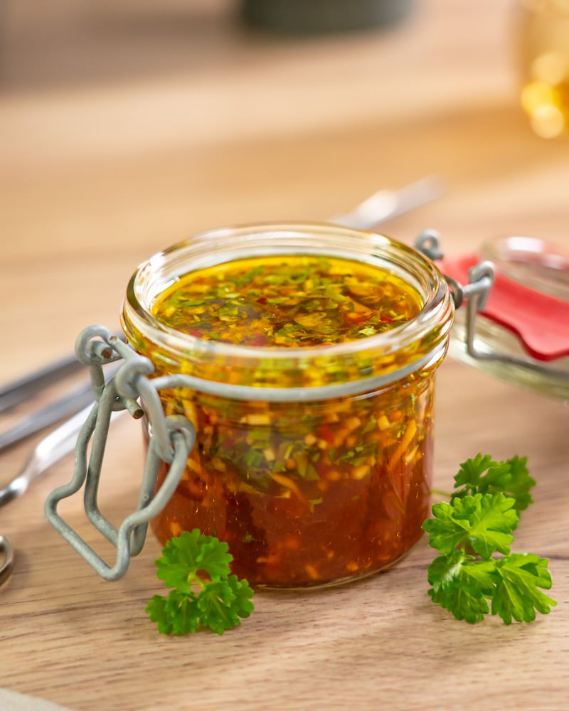 Feurige Asia-Marinade mit Ingwer und Orange