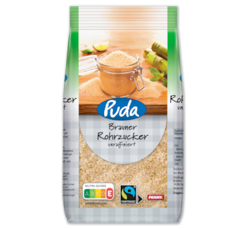 PUDA Brauner Rohrzucker
