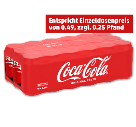 COCA-COLA oder FANTA*