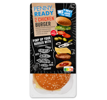 PENNY READY Chicken Burger + Ketchup