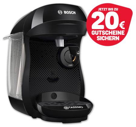 BOSCH Tassimo Kapselkaffeemaschine HAPPY FRIENDLY TAS102E*