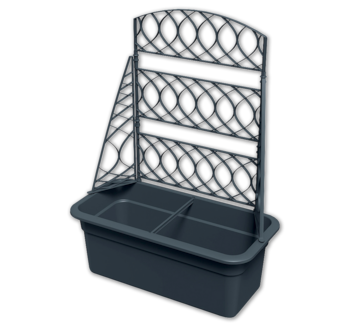 Pflanzgefäß mit Pergola*