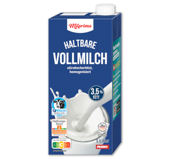 MILPRIMA Haltbare Vollmilch