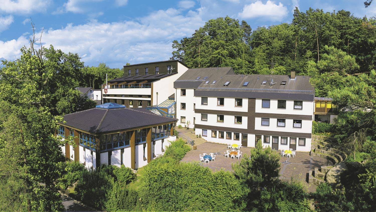 Ausblick auf die Freizeit- und Tagesstaette