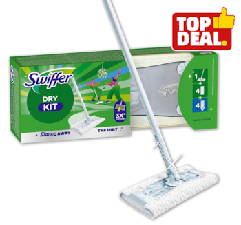 SWIFFER Tanz den Staub weg Bodenwischer-Starter-Set*
