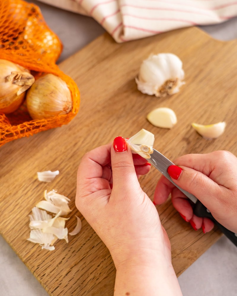 Dieses Bild zeigt den Knoblauch.