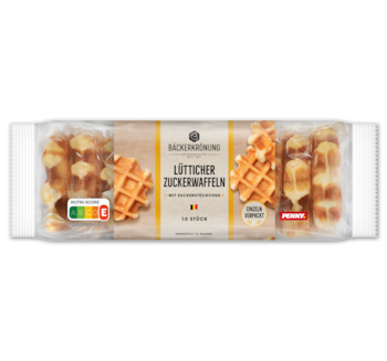 BÄCKERKRÖNUNG Lütticher Zuckerwaffeln*